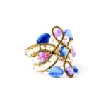 Handmade-Bracelet-Knot-lilla-1