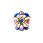 Handmade Bracelet Knot lilla 2