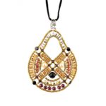 Handmade Pendant NEW ROMANCE Topazio
