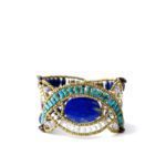 Handmade Bracelet NU Round Lapis