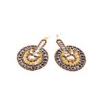 Handmade Earrings VENUS Citrine