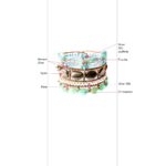 ziio jewels LEGENDE BRACELET ATLAS ACQUA