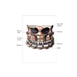 ziio jewels LEGENDE BRACELET ATLAS BRONZE