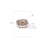 Ziio jewels LEGENDE BRACELET COLORATISSIMO SILVER