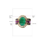 ziio jewels LEGENDE BRACELET SUN GREEN ONYX