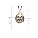 ziio jewels LEGENDE PENDANT NEW ROMANCE BLACK