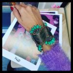 Handmade Bracelet PAPYRUS Green