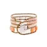 ziio handmade bracelet goiaba Morganite