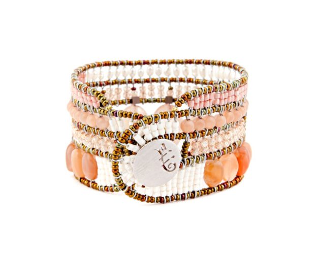 ziio handmade bracelet goiaba Morganite
