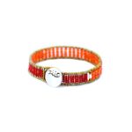 Bracelet Ziio Goaiba small sil Orange