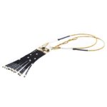 Necklace Fenice long black pearl