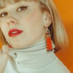 Orecchini POMPON Orange