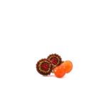 Earrings GOIABA BOTTONE SMALL ORANGE