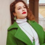 PENDENTE FENICE GREEN