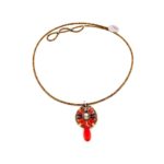Pendant Fenice small Orange