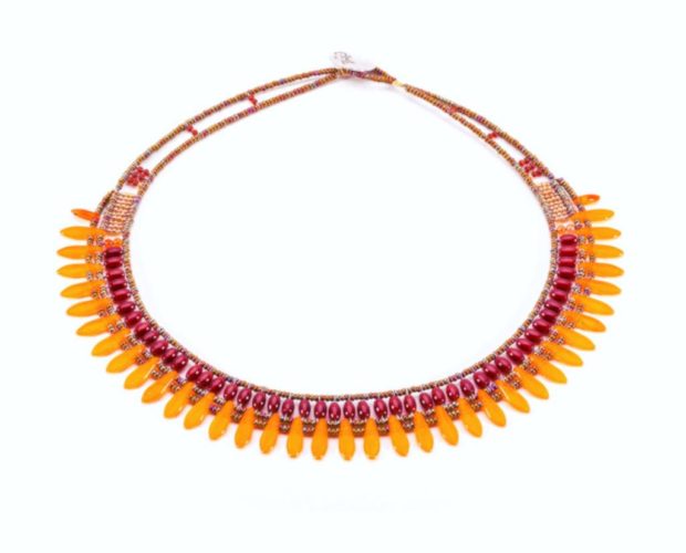 necklace mistinguett Orange
