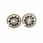 Earrings SOL Tourmaline Black