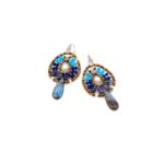 Earrings FENICE Small Blu