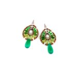 earrings-fenice-small-Green