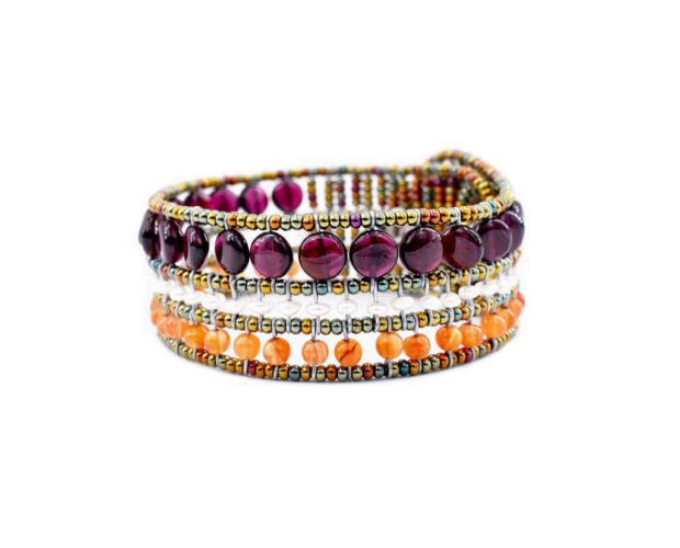 Handmade Bracelet Elisse Garnet