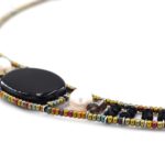 Necklace NU Round Black Onyx