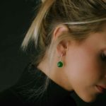 Orecchini HEART Small Green