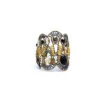ziio-gioielli-Bracciale-MAMBA-black-front