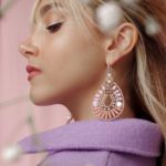 Earrings OIS Flamant Rose by Ziio Jewels