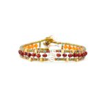 Bracelet GOUTTE Garnet -Ziio Jewels