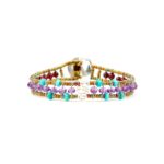 Bracelet GOUTTE Violet -Ziio Jewels