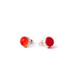 Earrings Satellite Cabochon Cornaline-Ziio Jewels