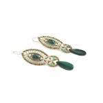 Earrings Rha Malachite-Ziio-Jewels