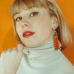 jewels-ziio-Earrings-Pompon-Orange