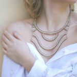 necklace Net pearl -Ziio Jewels indossata-2