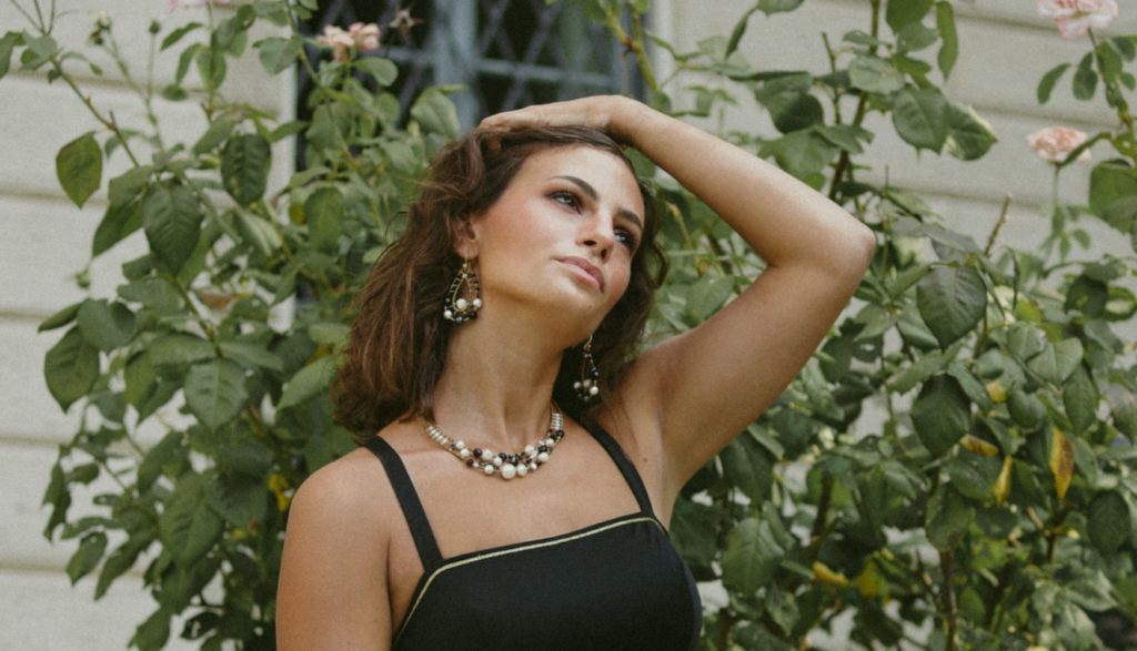 Ziio Jewels - Shinju Black White-Garden