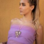 Long Pendant Cuore by Ziio Jewels