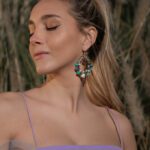 Earrings SHINJU Azul