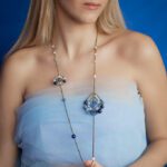 Pendant SHINJU Long Blu
