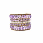 Bracelet Translucide Amethyst - Ziio Jewels