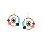 Earrings Shinju Multicolor Small - Ziio Jewel