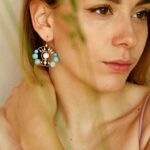 Earrings Shinju Small AZUL Ziio Jewels