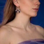 Earrings Shinju Small BLU Ziio Jewels