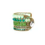 ziio-jewels-Bracelet-Monocromo-Green-Bambou-side
