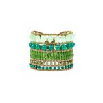 ziio-jewels-Bracelet-Monocromo-Green-Bambou