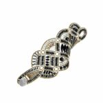 Bracelet New Romance Black open Ziio Jewels