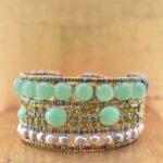 Bracelet Shinju Liberty Green Ziio-Jewels