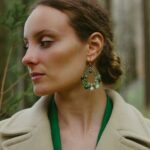 Earrings Shinju Green_1