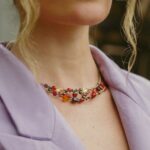 Necklace Shinju Garnet_1