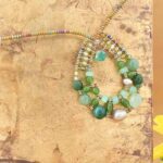 Pendant Shinju Green Ziio-Jewels
