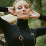 Pendant Shinju Long Garnet_2